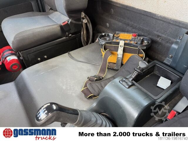 Kipper LKW MAN TGM 18.290 4X4 BB, EEV, Heckkran Atlas AK 115.2V,