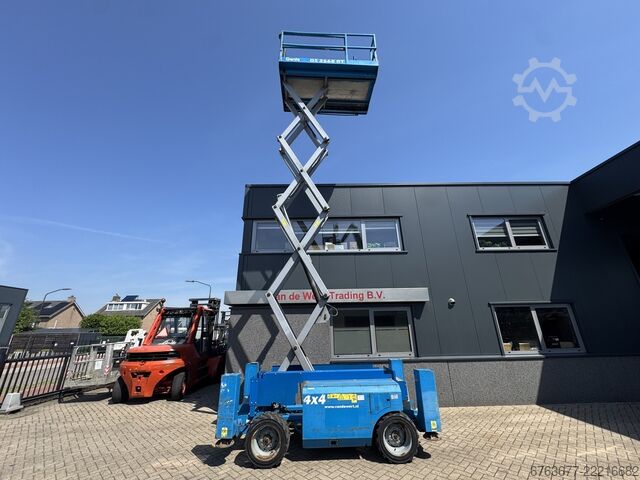 Genie GS 2668 RT Aerial Work Platform / Scissor Lift / 10M Working Height 4x4 Kubota Diesel 2008 GENIE GS 2668 RT  Hoogwerker / Arbeitsbuhne / Sciccor 10M werkhoogte 4x4 kubota Diesel 2008