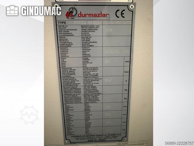 Durma AD-SERVO 40220 Durma AD-SERVO 40220