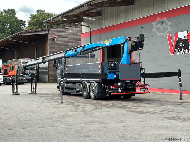 LKW mit Pritsche (offen) MAN TGX 26.520 Baustoffpritsche PALFINGER