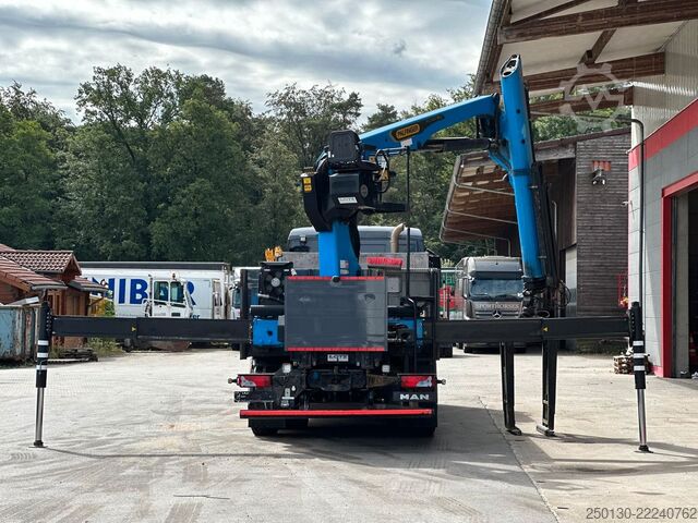 LKW mit Pritsche (offen) MAN TGX 26.520 Baustoffpritsche PALFINGER