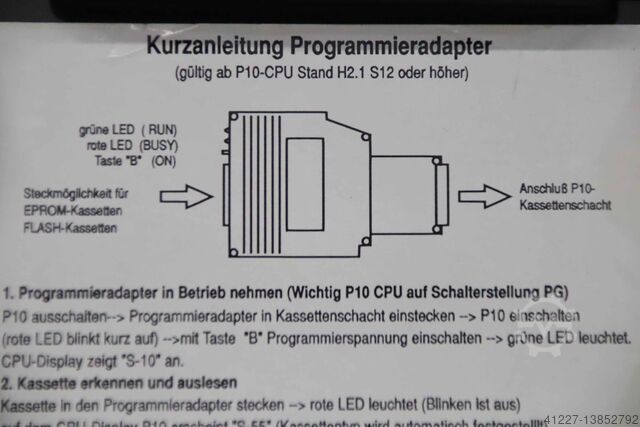 Programming adapter pilz P10 PA 304113