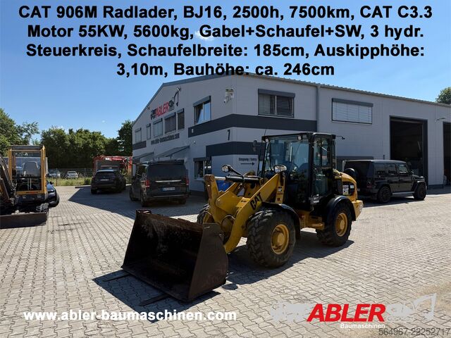 Loader Caterpillar 906M Radlader 55 kW 5600 kg