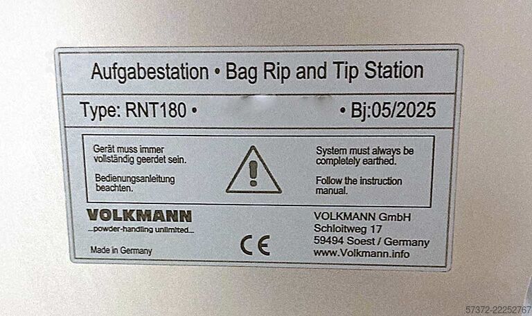 Dosing Machine Gabler/Volkmann VS-250-A/RNT180/AP-2000