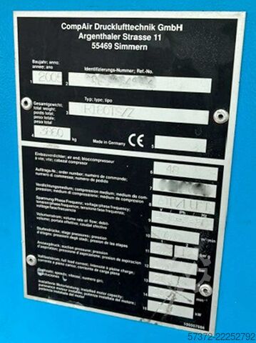 Compressor CompAir R180TS/Z