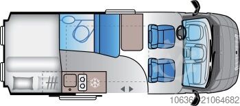 SUNLIVING V 55 SP TENTTOP - COMFORT EDITION Minivan mit WC, neu SUNLIVING V 55 SP TentTop - COMFORT EDITION