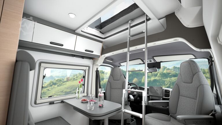 SUNLIVING V 60 SP TENTTOP - COMFORT EDITION MINI VAN mit neuem WC SUNLIVING V 60 SP TentTop - COMFORT EDITION