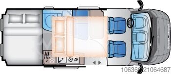 SUNLIVING V 60 SP TENTTOP - COMFORT EDITION MINI VAN mit neuem WC SUNLIVING V 60 SP TentTop - COMFORT EDITION