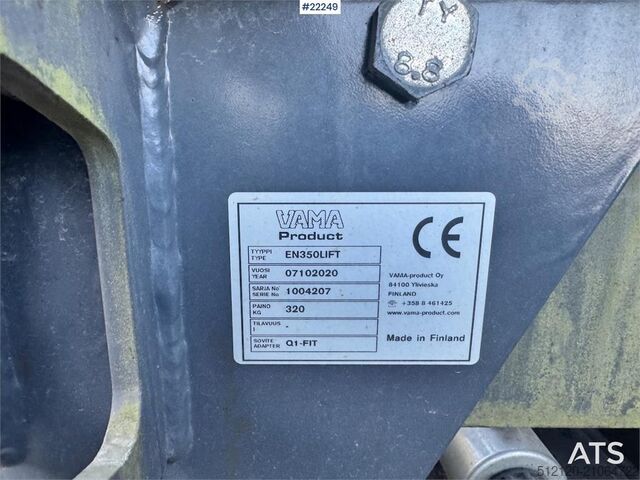 Vama EAU4800K folding wing plow for truck Vama EAU4800K folding wing plow for truck