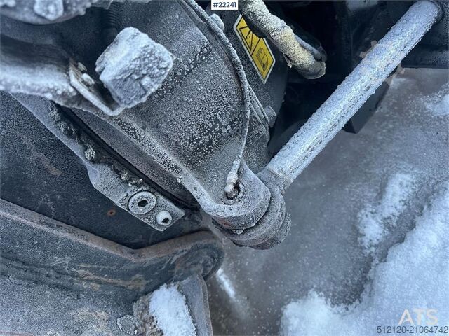 Radbagger CAT M314F wheeled excavator w/ two buckets, Gigant tra