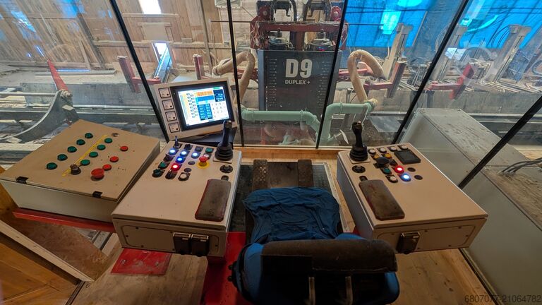 Komplettes Sägewerk (stationär) Strojcad D9 Duplex+