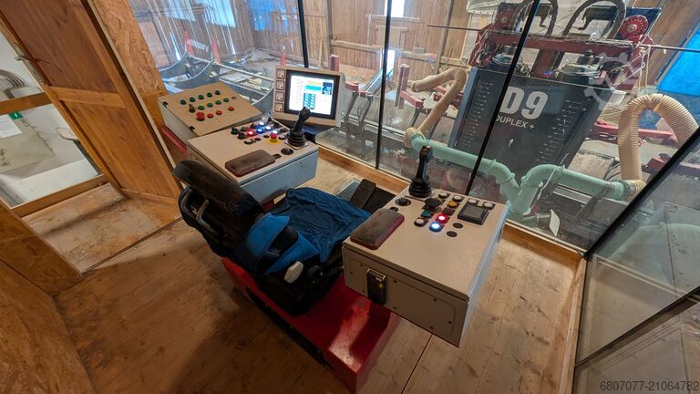 Komplettes Sägewerk (stationär) Strojcad D9 Duplex+