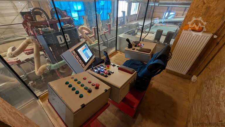 Komplettes Sägewerk (stationär) Strojcad D9 Duplex+