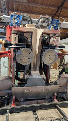 Komplettes Sägewerk (stationär) Strojcad D9 Duplex+