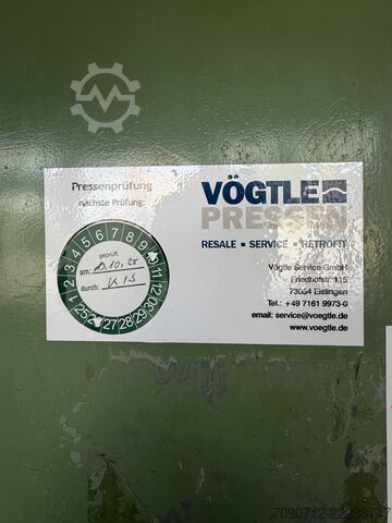 Exzenterpresse Weingarten ER80