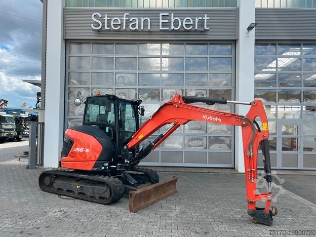 Minibagger KUBOTA U56-5 / nur 1.462h! / 2022