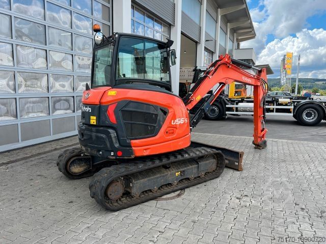 Minibagger KUBOTA U56-5 / nur 1.462h! / 2022