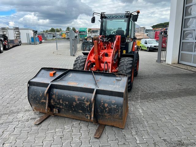 Radlader KUBOTA R070 / Gabel & Schaufel / nur 1.869h!