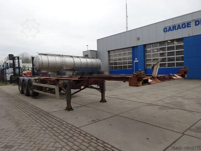 Container transport Renders ROC 12.27 Container Chassis / SAF +  DRUM / Lif...