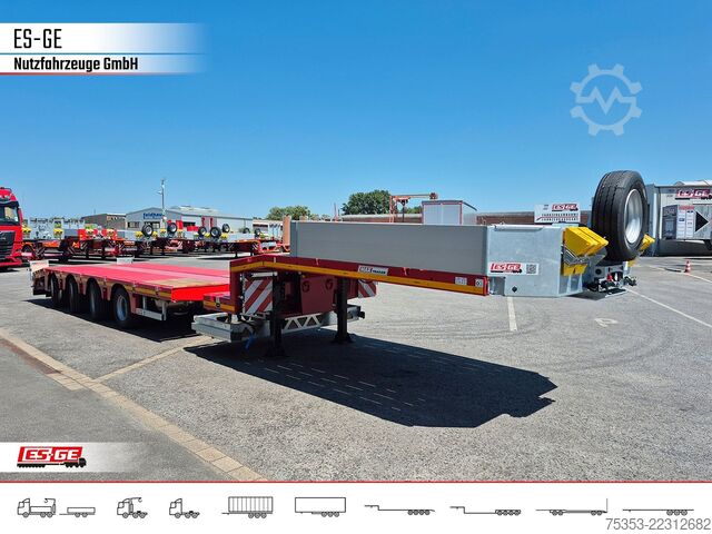 Low loader semitrailer FAYMONVILLE MAX Trailer MAX110 Semi-Tieflader
