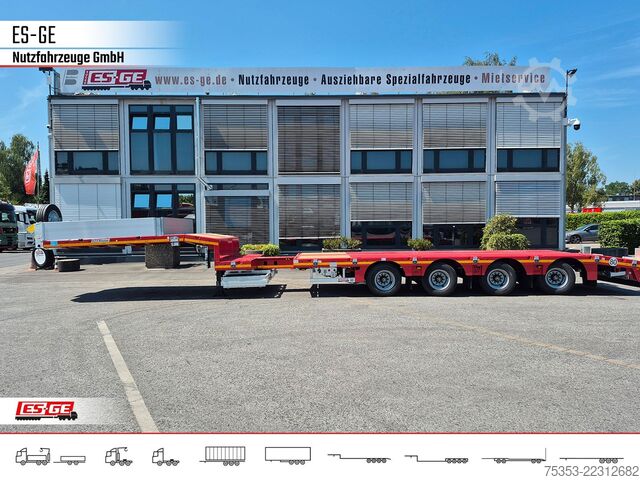Low loader semitrailer FAYMONVILLE MAX Trailer MAX110 Semi-Tieflader