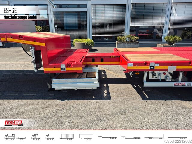 Low loader semitrailer FAYMONVILLE MAX Trailer MAX110 Semi-Tieflader