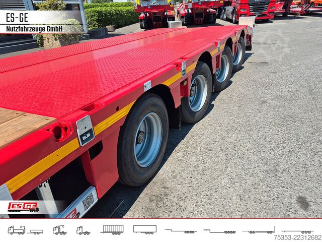 Low loader semitrailer FAYMONVILLE MAX Trailer MAX110 Semi-Tieflader