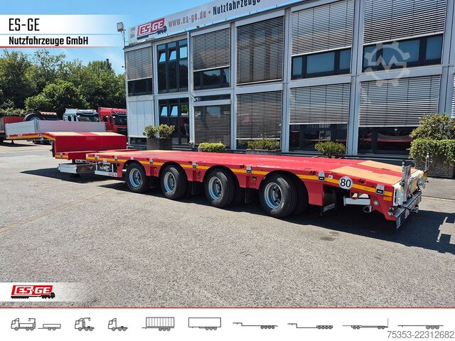 Low loader semitrailer FAYMONVILLE MAX Trailer MAX110 Semi-Tieflader