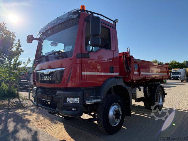 Tipper truck MAN TGM 13.290 BL 4X4/Meiller 3-Seiten-Kipper