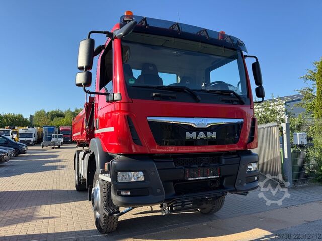 Tipper truck MAN TGM 13.290 BL 4X4/Meiller 3-Seiten-Kipper