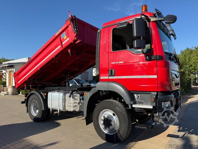 Tipper truck MAN TGM 13.290 BL 4X4/Meiller 3-Seiten-Kipper