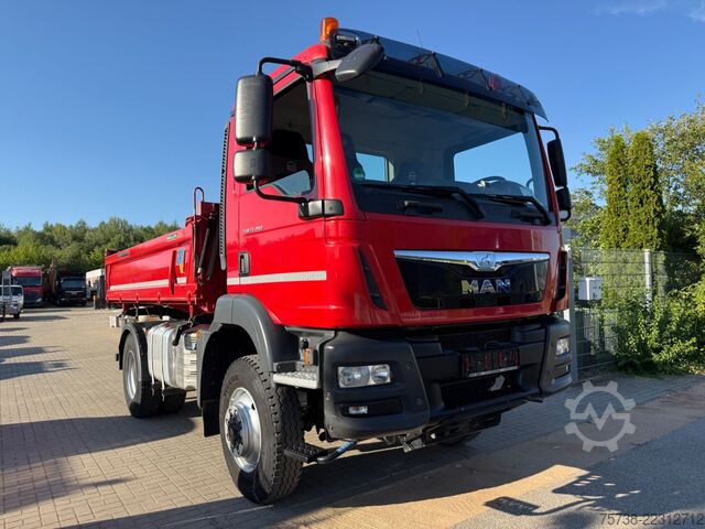 Tipper truck MAN TGM 13.290 BL 4X4/Meiller 3-Seiten-Kipper