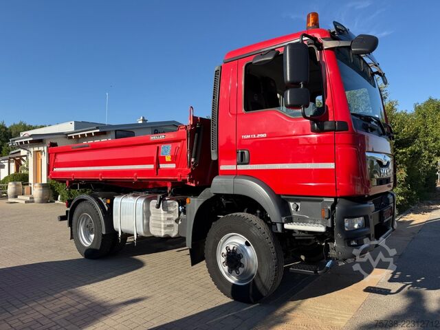 Tipper truck MAN TGM 13.290 BL 4X4/Meiller 3-Seiten-Kipper