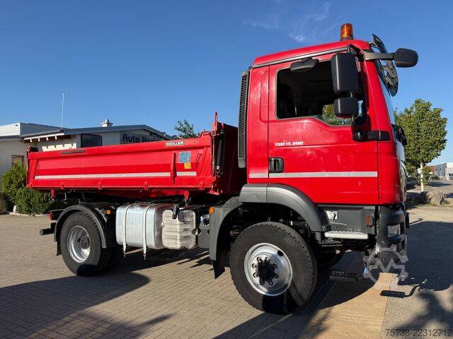 Tipper truck MAN TGM 13.290 BL 4X4/Meiller 3-Seiten-Kipper