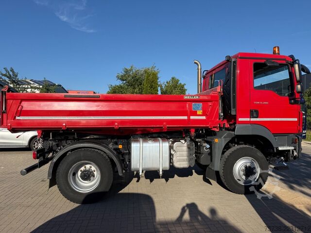 Tipper truck MAN TGM 13.290 BL 4X4/Meiller 3-Seiten-Kipper