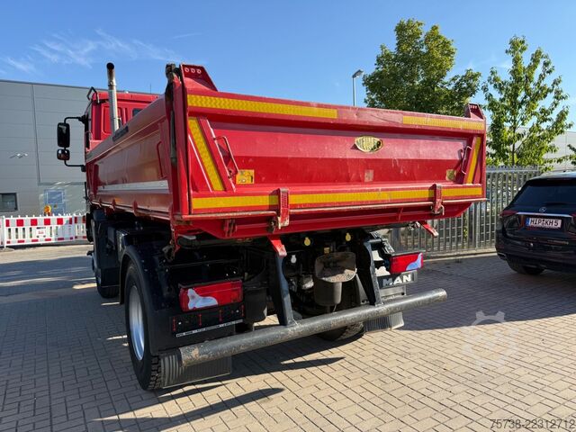 Tipper truck MAN TGM 13.290 BL 4X4/Meiller 3-Seiten-Kipper