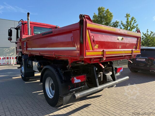 Tipper truck MAN TGM 13.290 BL 4X4/Meiller 3-Seiten-Kipper
