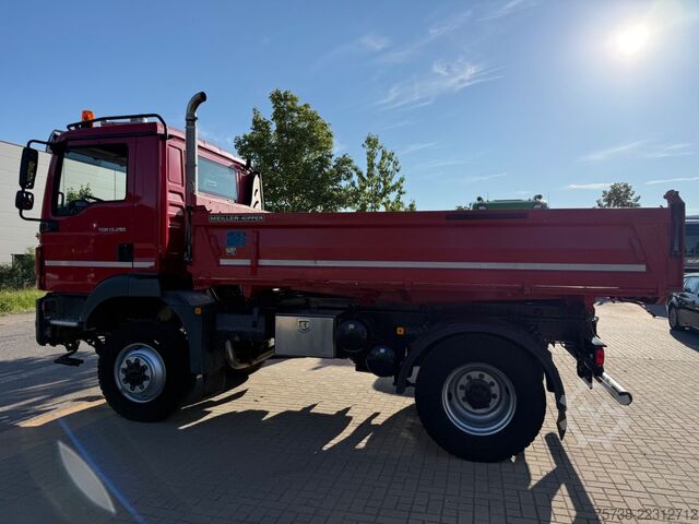 Tipper truck MAN TGM 13.290 BL 4X4/Meiller 3-Seiten-Kipper