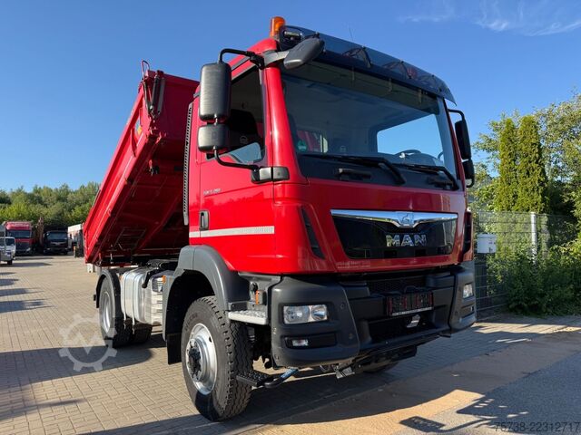 Three-sided tipper truck MAN TGM 13.290 BL 4X4/Meiller 3-Seiten-Kipper