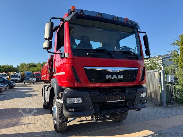 Three-sided tipper truck MAN TGM 13.290 BL 4X4/Meiller 3-Seiten-Kipper
