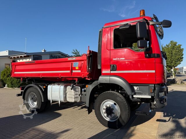 Three-sided tipper truck MAN TGM 13.290 BL 4X4/Meiller 3-Seiten-Kipper