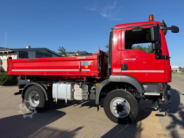 Three-sided tipper truck MAN TGM 13.290 BL 4X4/Meiller 3-Seiten-Kipper