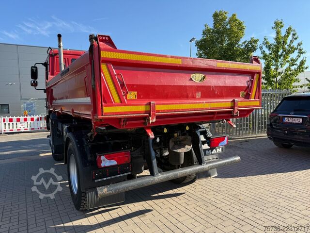 Three-sided tipper truck MAN TGM 13.290 BL 4X4/Meiller 3-Seiten-Kipper