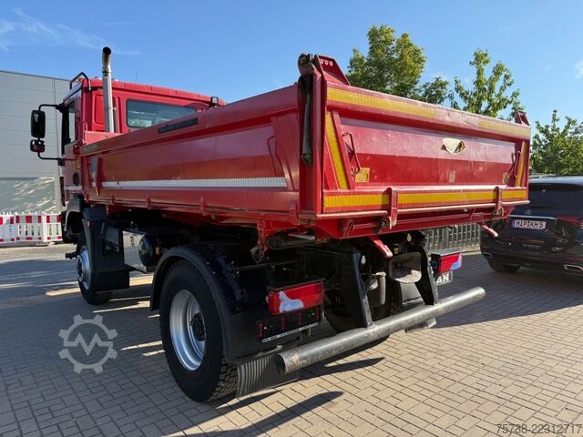 Three-sided tipper truck MAN TGM 13.290 BL 4X4/Meiller 3-Seiten-Kipper
