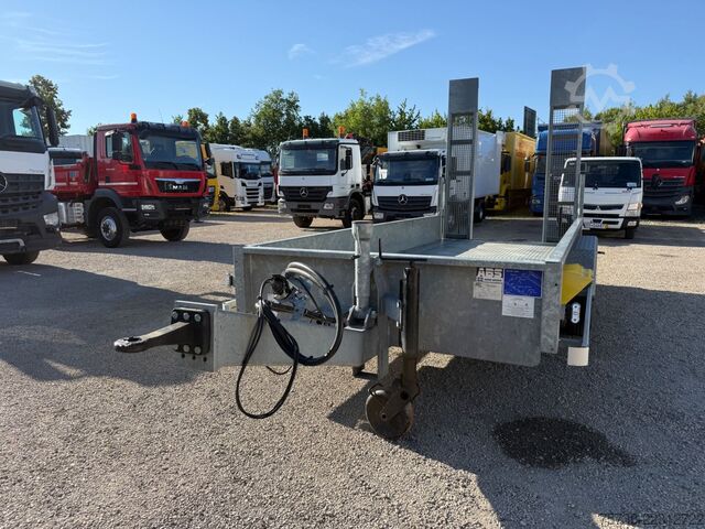 Low loader trailer Wörmann 88.50/200/Tieflader/Rampen/Tandem/verzinkt