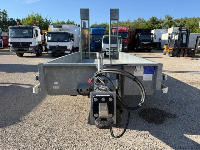 Low loader trailer Wörmann 88.50/200/Tieflader/Rampen/Tandem/verzinkt