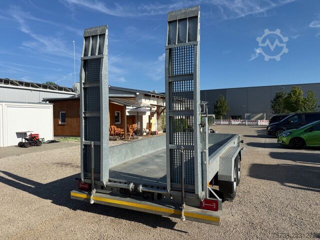 Low loader trailer Wörmann 88.50/200/Tieflader/Rampen/Tandem/verzinkt