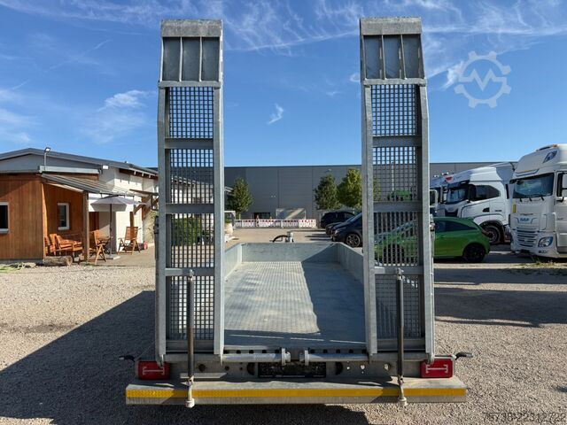 Low loader trailer Wörmann 88.50/200/Tieflader/Rampen/Tandem/verzinkt