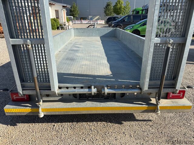 Low loader trailer Wörmann 88.50/200/Tieflader/Rampen/Tandem/verzinkt