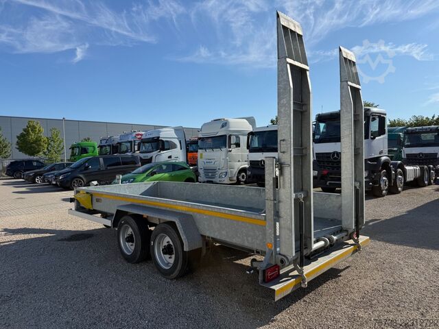 Low loader trailer Wörmann 88.50/200/Tieflader/Rampen/Tandem/verzinkt